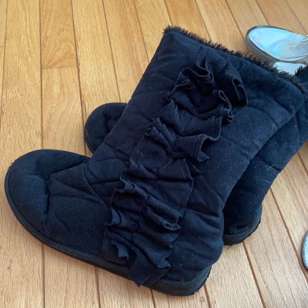 Soft slipper boots